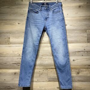 Hollister Athletic Skinny Advanced Stretch Men’s 28x30 W29 L28.5 Blue Jeans